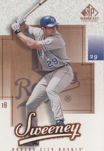 2001 SP Game Bat Edition - Mike Sweeney #27