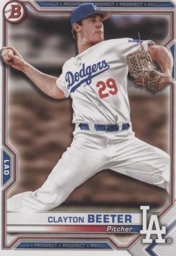 2021 Bowman - Clayton Beeter #BP-16
