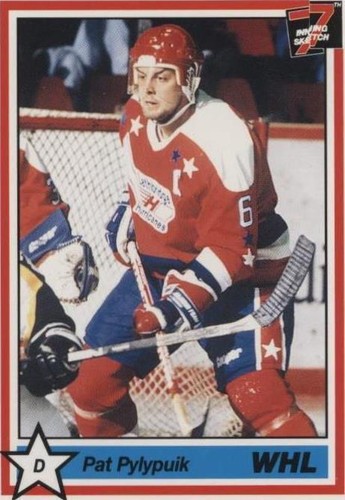 1990-91 7th Inning Sketch WHL - Pat Pylypuik #139