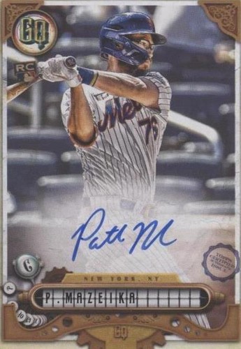 2022 Topps Gypsy Queen - Patrick Mazeika #GQA-PM