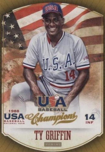 2013 Panini USA Baseball Champions - Ty Griffin #18