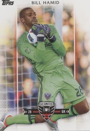 2017 Topps MLS Bill Hamid #123