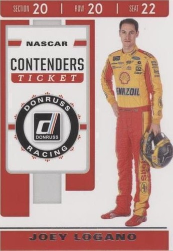 2020 Panini Donruss NASCAR - Joey Logano #C3