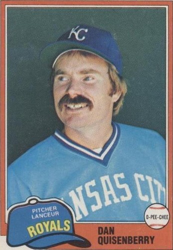 1981 O-Pee-Chee - Dan Quisenberry #206