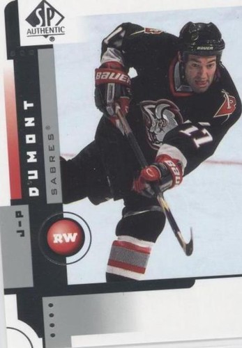 2001-02 SP Authentic - J.P. Dumont #10