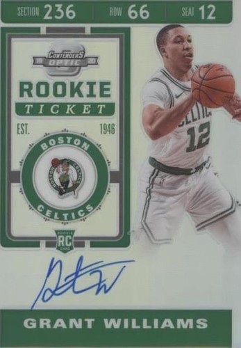 NBAカード GRANT WILLIAMS ROOKIE CARD LOT! 6X GRANT WILLIAMS BOSTON CELTICS 2020-21 ROOKIE RC