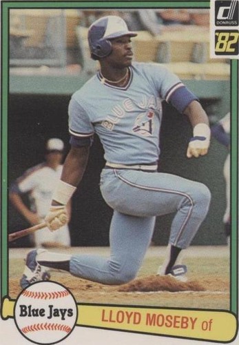 1982 Donruss - Lloyd Moseby #129