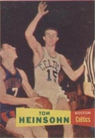1957-58 Topps - Tom Heinsohn #19