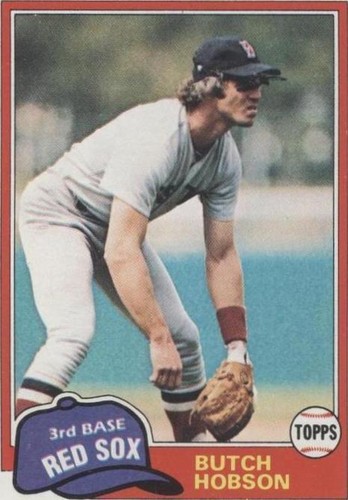 1981 Topps - Butch Hobson #595