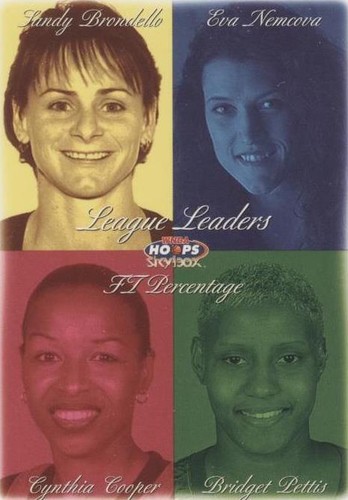 1999 WNBA Hoops Skybox - Cynthia Cooper/Bridget Pettis/Sandy Brondello/Eva Nemcova #11
