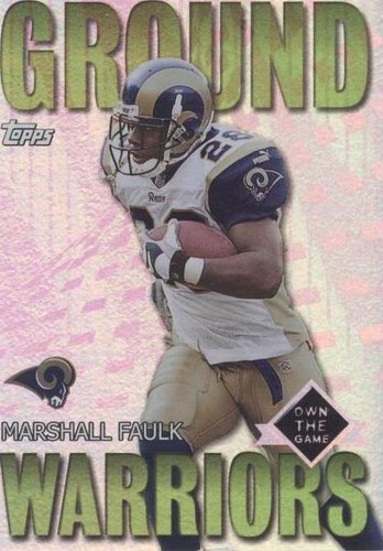 2001 Topps Marshall Faulk #GW3