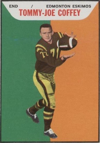 1965 Topps CFL Tom Coffey #33