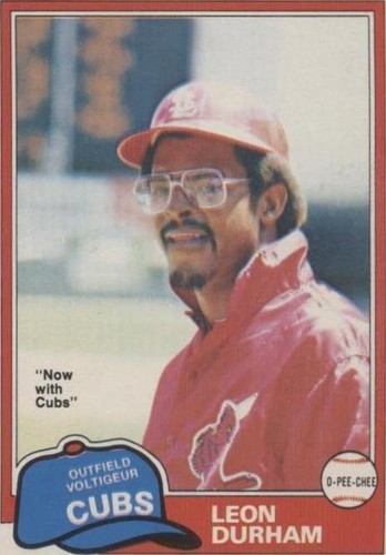 1981 O-Pee-Chee - Leon Durham #321