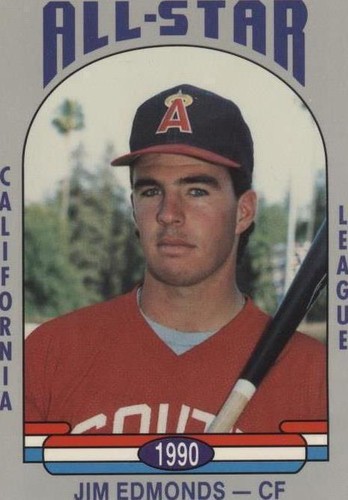 1990 Cal League California League All-Stars - Jim Edmonds #6