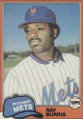 1981 Topps - Ray Burris #654