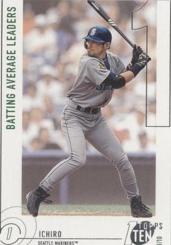 世界で4枚 PSA 7 イチロー Ichiro 2002 TOPPS トレカ Auction Prices Realized Baseball Cards 2002 TOPPS Ichiro