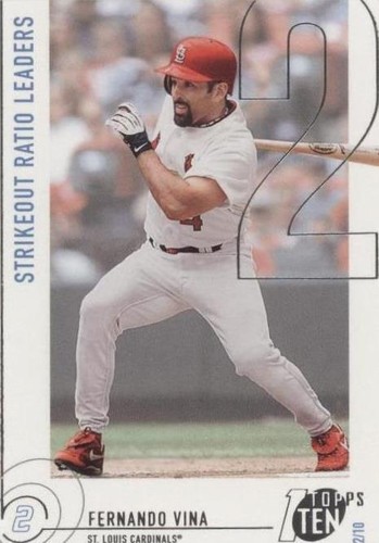 2002 Topps Ten - Fernando Vina #93
