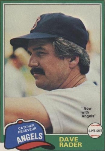 1981 O-Pee-Chee - Dave Rader #359