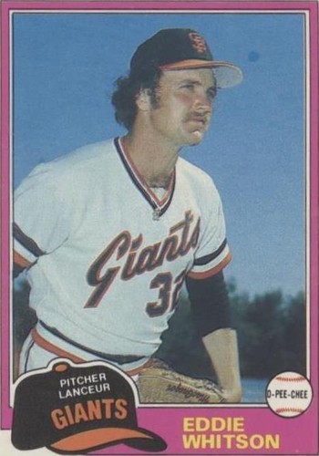 1981 O-Pee-Chee - Ed Whitson #336