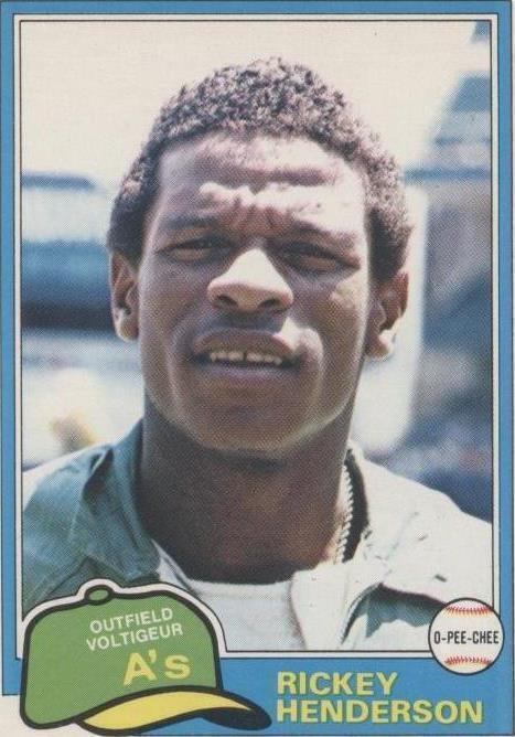 1981 O-Pee-Chee - Rickey Henderson #261