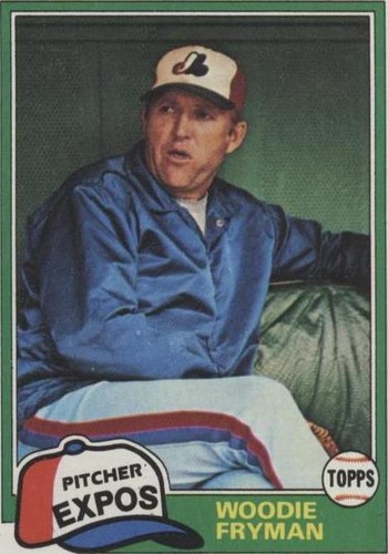1981 Topps - Woodie Fryman #394