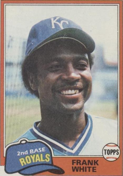 1981 Topps - Frank White #330