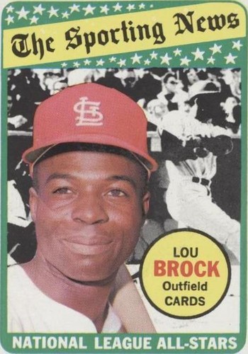 1969 Topps - Lou Brock #428