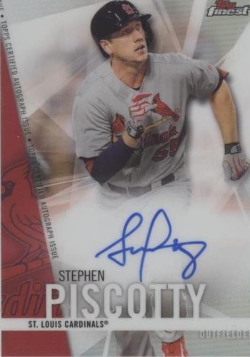 2017 Topps Finest - Stephen Piscotty #FA-SP