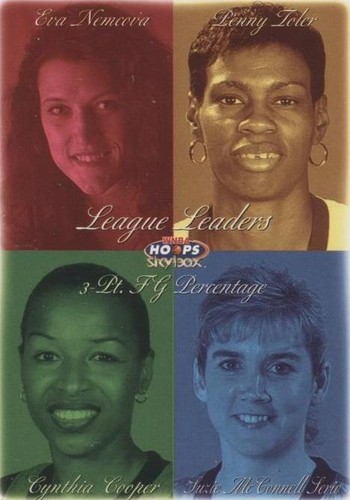 1999 WNBA Hoops Skybox - Suzie Mcconnell Serio/Cynthia Cooper/Penny Toler/Eva Nemcova #10