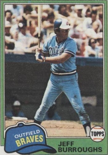 1981 Topps - Jeff Burroughs #20
