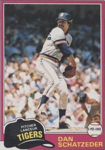 1981 O-Pee-Chee - Dan Schatzeder #112