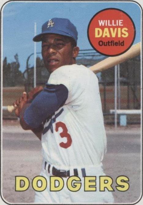 1969 Topps - Willie Davis #65