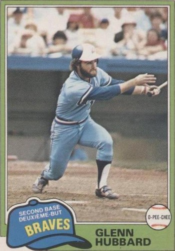 1981 O-Pee-Chee - Glenn Hubbard #247