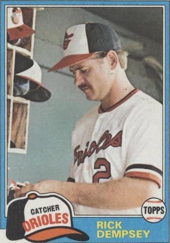 1981 Topps - Rick Dempsey #615