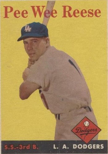 1958 Topps - Pee Wee Reese #375