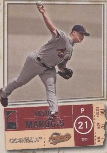 2005 Fleer Authentix - Jason Marquis #100