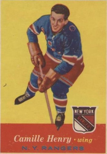 1957-58 Topps - Camille Henry #63