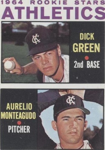 1964 Topps - Aurelio Monteagudo Dick Green #466