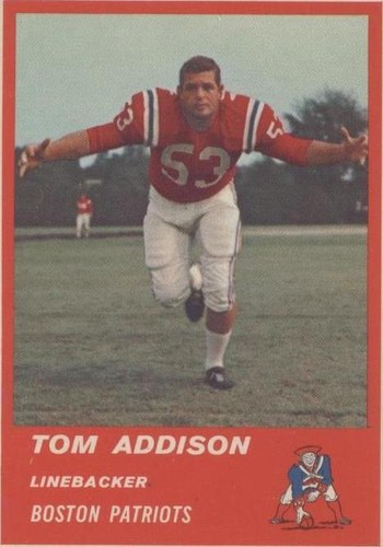 1963 Fleer Tom Addison #9
