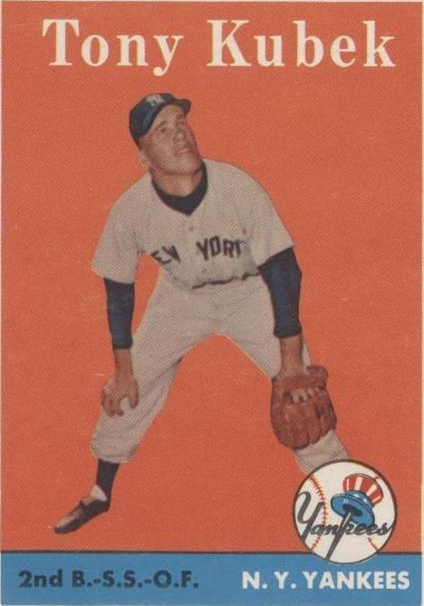 1958 Topps - Tony Kubek #393