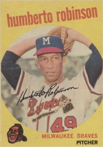 ⭐︎1955⭐︎ 1955 Topps Set-Break #182: HUMBERTO ROBINSON RC 