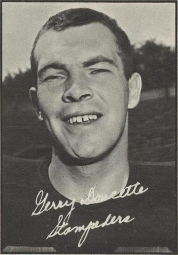 1961 Topps CFL Gerry Doucette #18