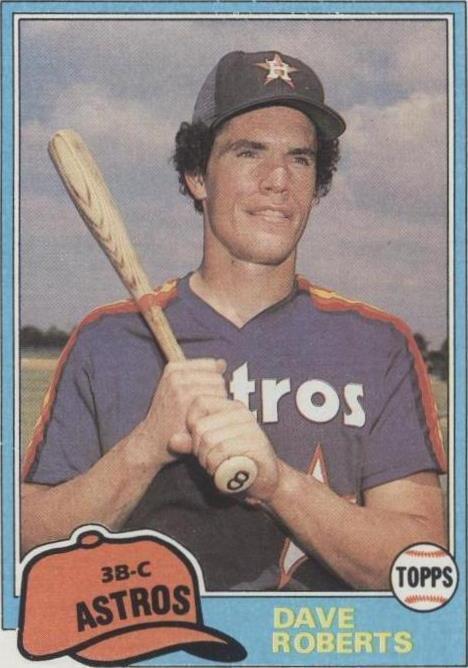 1981 Topps Traded - Dave Roberts #824