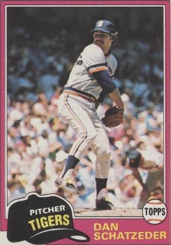 1981 Topps - Dan Schatzeder #417
