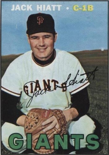 1967 Topps - Jack Hiatt #368