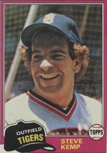 1981 Topps - Steve Kemp #593