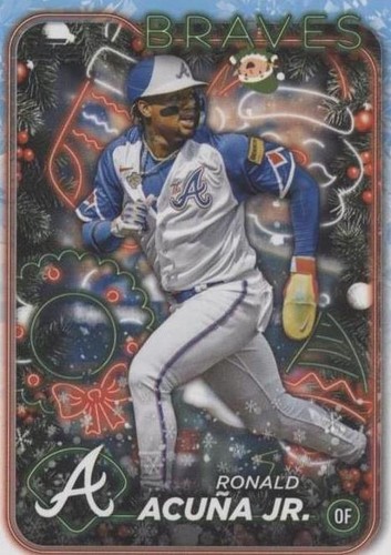 アクーニャ Jr. Topps Holiday Card 2023 #19 19 アクーニャ Jr. Topps Holiday Card 2023 #19 19 Baseball Card Values