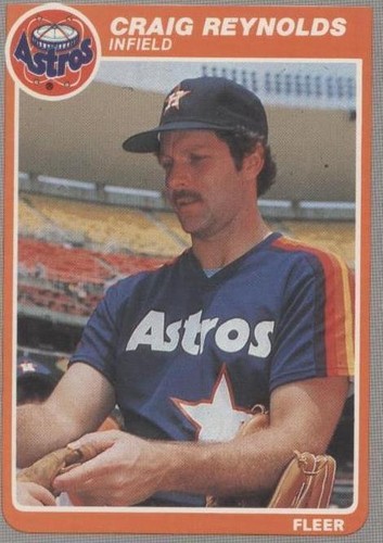 1985 Fleer - Craig Reynolds #357