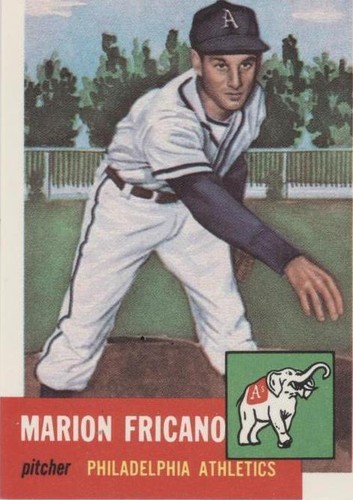 1991 Topps Archives The Ultimate 1953 Set - Marion Fricano #199