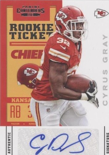 2012 Panini Contenders Cyrus Gray #121